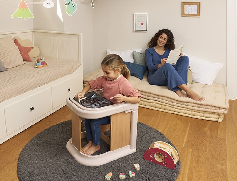 Nieuwe evolutieve 4-in-1 leertoren Meraviglia